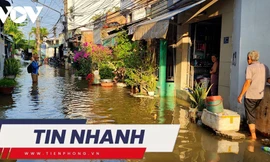 TIN NHANH: Triều cường nước mặn dâng cao, người dân 'kêu cứu'