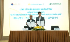 Vietnam Airlines hợp tác cùng aT mang văn hóa ẩm thực Hàn Quốc đến Việt Nam