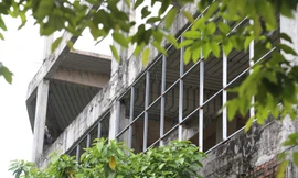 Nhìn gần công trình trái phép, nhiều lần xin gia hạn vẫn dở dang ở Nghệ An