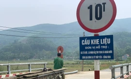 Cây cầu do ca sĩ Thủy Tiên tài trợ ở Nghệ An vừa xây đã bị nứt, nhà thầu nói gì?