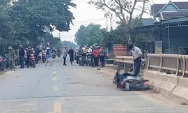 Người phụ nữ tử vong tại chỗ sau va chạm với xe tải trên quốc lộ 