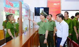 Công an Nghệ An dẫn đầu toàn lực lượng về cải cách hành chính