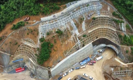 Thông hầm dài nhất tuyến cao tốc Diễn Châu - Bãi Vọt