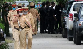 Toàn cảnh hàng trăm công an vây bắt nghi phạm bắn chết 2 người ở Nghệ An