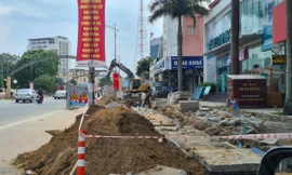 Gấp rút hoàn thành các công trình chống ngập ở TP Vinh