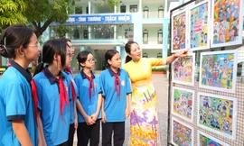 Sân chơi mỹ thuật cho thiếu nhi tỉnh Nghệ An