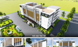 Huyện miền núi Nghệ An tạm dừng xây trụ sở 110 tỷ đồng