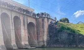 Khu vực xảy ra vụ đuối nước 