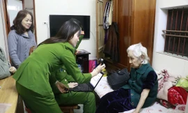 Công an Nghệ An thu nhận mẫu ADN thân nhân liệt sỹ chưa xác định danh tính