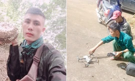 Hơn 300 người dùng flycam tìm kiếm thanh niên mất tích khi đi bắt ong
