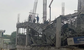 Vụ sập sàn bê tông tại Trung tâm Thương mại đang thi công: Nhà thầu nói gì?
