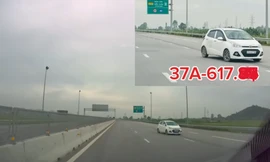 Xử phạt tài xế chạy ô tô ngược chiều trên cao tốc Nghi Sơn – Diễn Châu