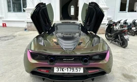 Trầm trồ siêu xe McLaren gần 20 tỷ đầu tiên đăng ký biển Nghệ An