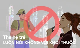 'Nói không với thuốc lá, thuốc lá điện tử và chất gây nghiện mới'