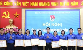 Tỉnh Đoàn Nghệ An tuyên dương 97 tập thể, cá nhân xuất sắc trong Tháng Thanh niên 2023