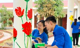 Những nét vẽ tươi sáng tri ân các bác thương bệnh binh 