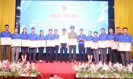 Tỉnh đoàn Nghệ An khen thưởng 78 tập thể, cá nhân xuất sắc