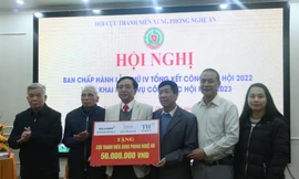 Nhà tài trợ, Báo Tiền Phong tặng quà Tết thân nhân liệt sỹ, cựu thanh niên xung phong