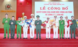 5 đại tá, thượng tá công an Nghệ An xin nghỉ hưu trước tuổi