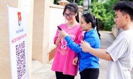 Quét mã QR xem số báo danh, sơ đồ phòng thi