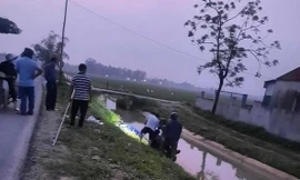 Lao xuống mương nước, nam thanh niên tử vong