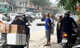 Va chạm với xe tải, người đàn ông đi xe máy tử vong tại chỗ