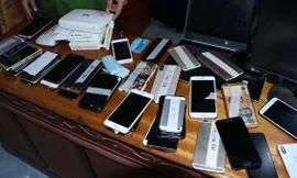 Bắt nam thanh niên trộm 50 chiếc điện thoại di động