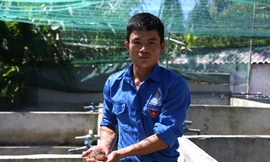 Bí thư chi đoàn khởi nghiệp thành công nhờ nuôi ếch