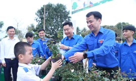 Bí thư T.Ư Đoàn Ngô Văn Cương ra quân Ngày chủ nhật xanh toàn quốc lần thứ I