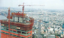 Thị trường BĐS - tắc không chỉ do siết tín dụng. Ảnh: Đại Dương