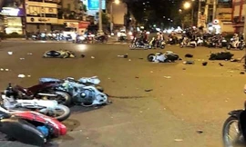 Nữ tài xế BMW tông hàng loạt xe tại Sài Gòn, một người chết