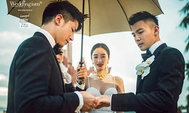 Những đám cưới đồng tính nổi tiếng gây sốt nhất Châu Á