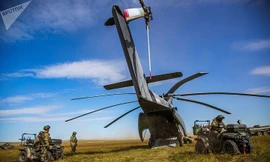 Những lần trực thăng không vận Nga bay trên những điểm nóng