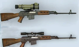 Hình ảnh siêu súng bắn tỉa M76 gợi nhớ về huyền thoại AK-47