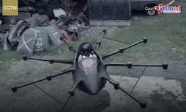 Chàng kỹ sư trẻ chế tạo thành công xe bay lai drone