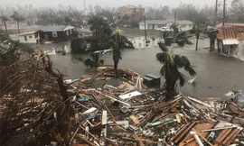 Toàn cảnh Florida, Mỹ tan hoang sau 'bão quái vật' mạnh nhất lịch sử