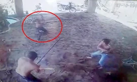 Liên tục cầm súng, mác đến dọa giết gia đình vợ sau li dị