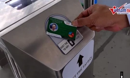 Đi buýt nhanh BRT Hà Nội bằng vé 4.0