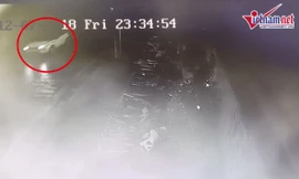 Camera an ninh 'tóm sống' chiếc xe Range Rover đâm nữ sinh rồi bỏ chạy