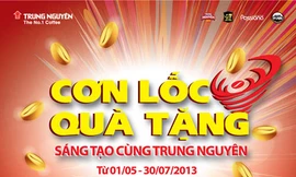Cơn lốc quà tặng từ Trung Nguyên