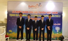 5 thí sinh của đoàn Olympic Việt Nam tham gia EuPhO 2019 tại Latvia