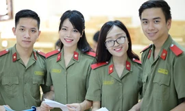Điểm trúng tuyển vào khối trường công an năm nay cũng giảm mạnh