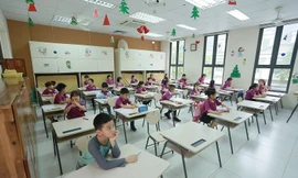 Thí sinh dự thi IKMC tại Hà Nội