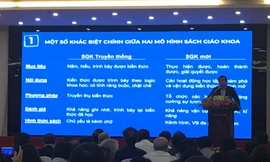 Công bố 4 bản mẫu SGK chương trình giáo dục mới