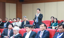 Đại biểu phát biểu tại diễn đàn