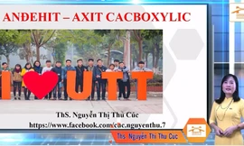 Hướng dẫn ôn thi THPT môn Hóa học: Chuyên đề ANDEHIT-CACBOXYLIC (phần 1)
