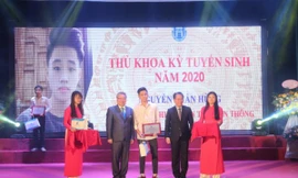 Đại học Mở Hà Nội khai giảng trực tuyến ở điểm cầu quốc tế và trong nước