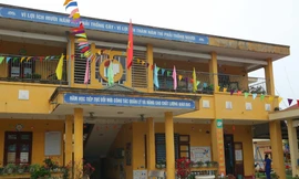 Trường mầm non nơi bé B.Y đang học