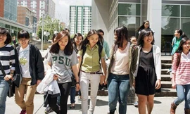 Nghiên cứu sinh Việt Nam tại Mỹ. Ảnh: Dương Quang