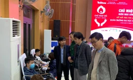 Lần đầu tiên Chủ nhật Đỏ đến với trường ĐH Công nghệ Giao thông Vận tải